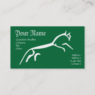 White Horse Business Card - Customised