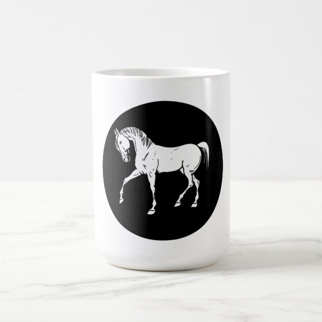 White Horse Coffee Mug (Center)