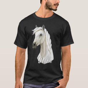 White Horse Head 2 T-Shirt
