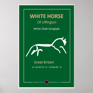 White Horse of Uffington Poster