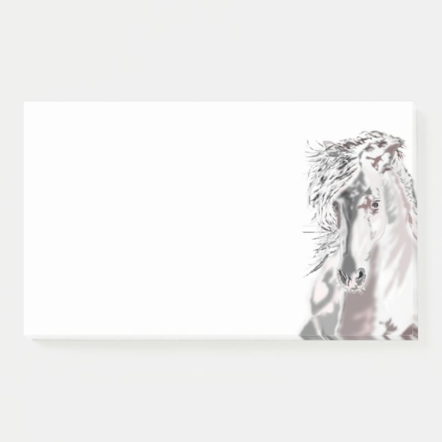 White Horse Post it Notes (Front)