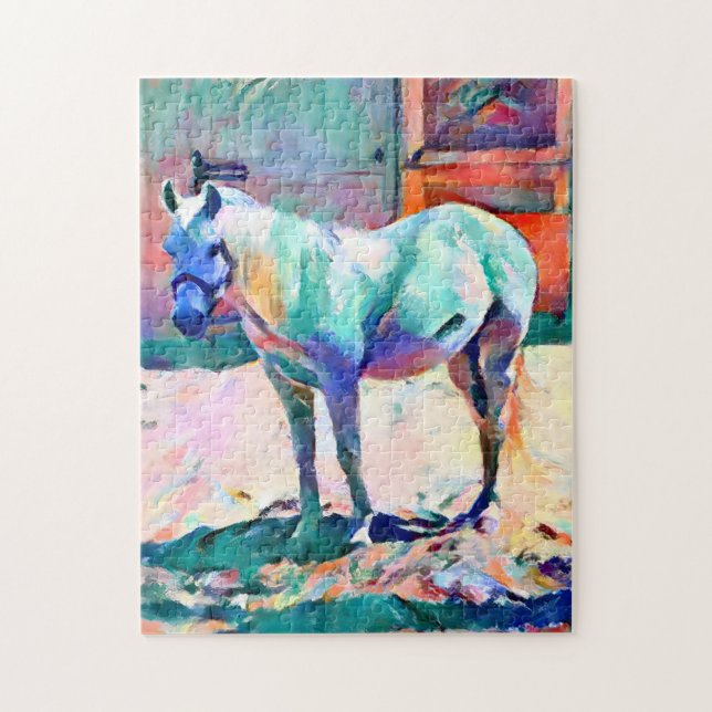 White Horse Puzzle (Vertical)