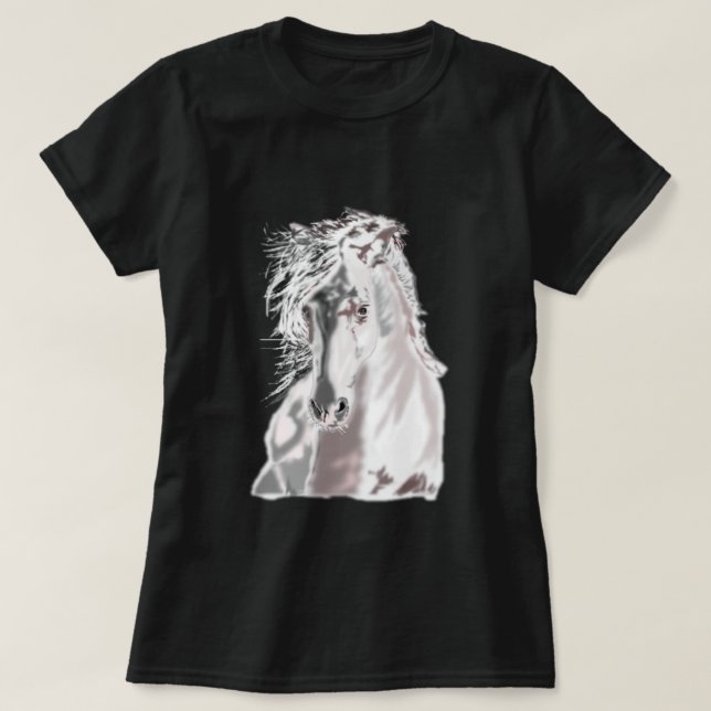White Horse T-Shirt (Design Front)