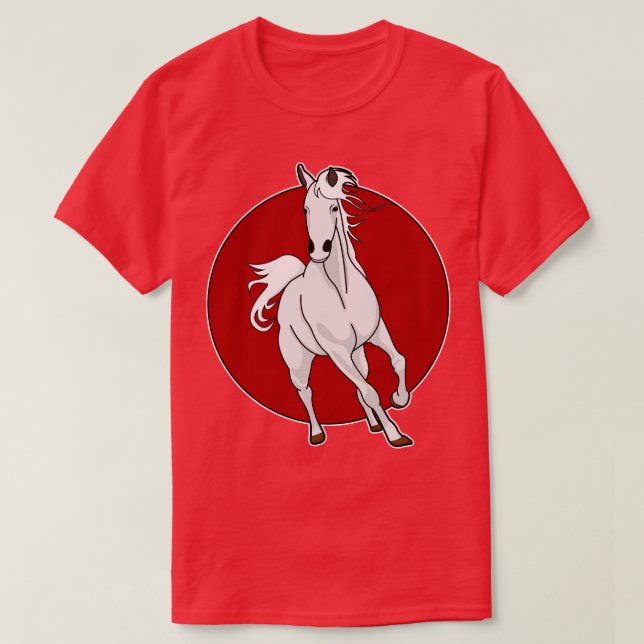 White Horse T-Shirt (Design Front)
