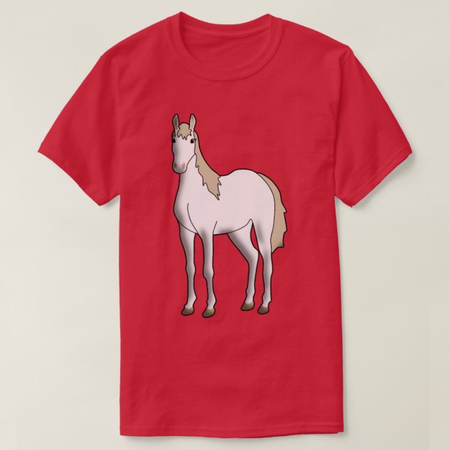 white horse  T-Shirt (Design Front)