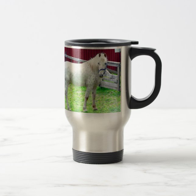 White Horse Travel Mug (Right)