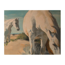 White Horses on the beach
