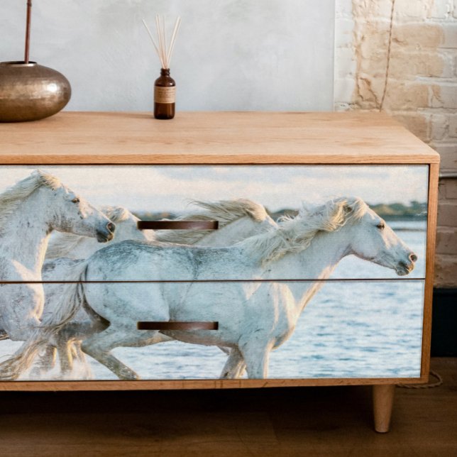 White Horses Racing Decoupage Tissue Paper (Creator Uploaded)