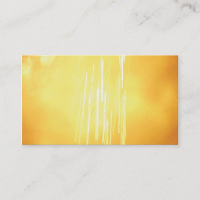 white hot streaks business card (Front)