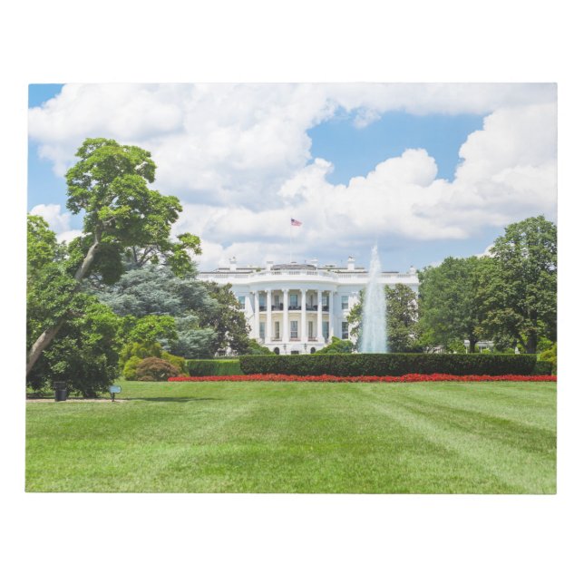White House 1 Notepad (Front)