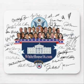 White House 2016 Conservative Signature Mousepad