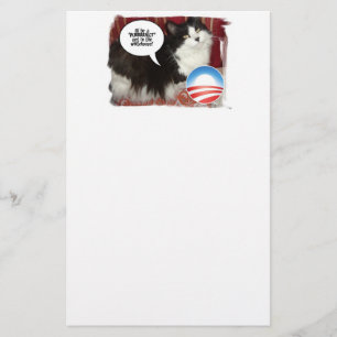 White House Cat Stationery