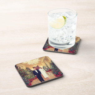 White House Christmas President Donald Trump Coaster