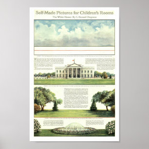 White House Cutout Poster