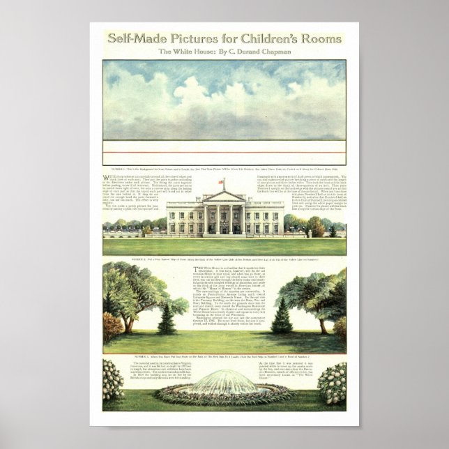 White House Cutout Poster (Front)