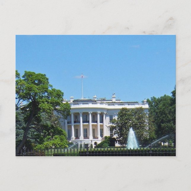 White House, DC Postcard (Front)