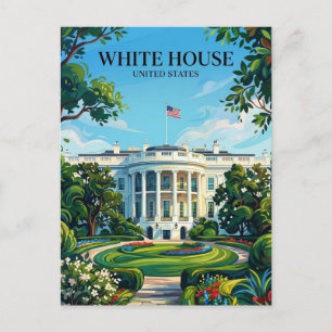 White House District of Columbia Postcard