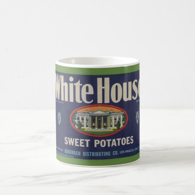 White House Label Coffee Mug (Center)