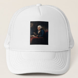 White House "Thumb Portrait" of Benjamin Franklin Trucker Hat