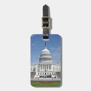 White House US Capitol Building Washington DC Luggage Tag