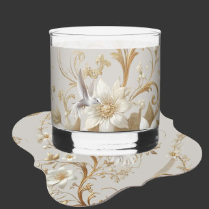 White Hummingbird Coaster