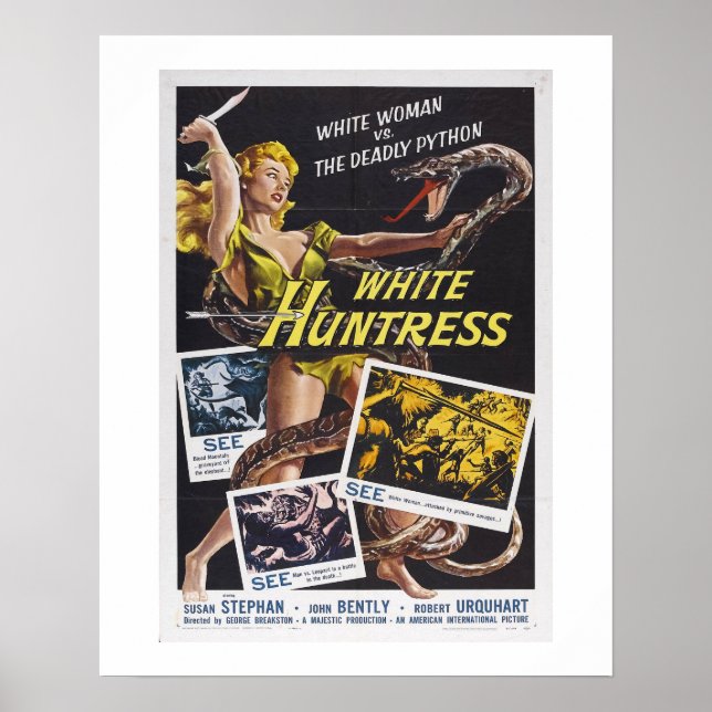 White Huntress Poster (Front)
