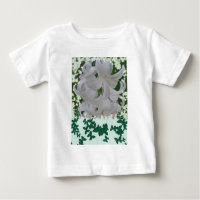 White Hyacinths & Butterflies Baby Infant T-Shirt