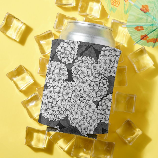 White hydrangea can cooler (In Situ Summer)