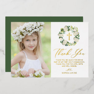 White Hydrangea Wreath Photo First Holy Communion