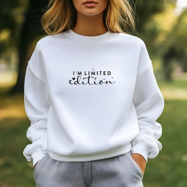 White I'am Limited Edition Print Sweatshirt (White I'am Limited Edition Print Sweatshirt)