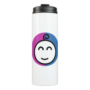 White insulated bottle