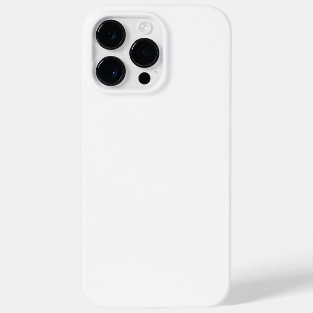 White iPhone 14 Pro Max  Case (Back)