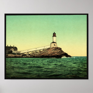 White Island Lighthouse, Isles of Shoals, N.H. Poster
