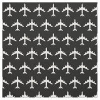 White KC-135 Refueling Jet Aeroplane on Black