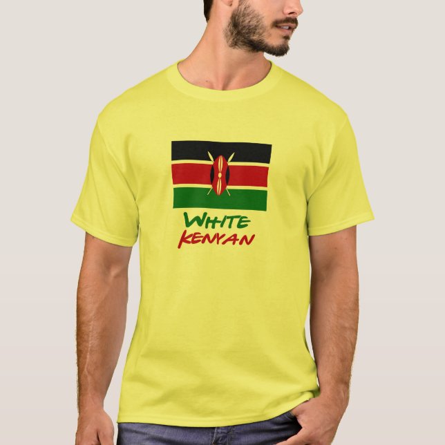 White Kenyan T-Shirt (Front)