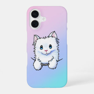 White Kitty iPhone Case
