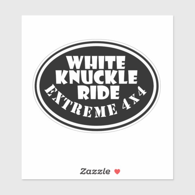White Knuckle Ride, Extreme 4x4 (Sheet)