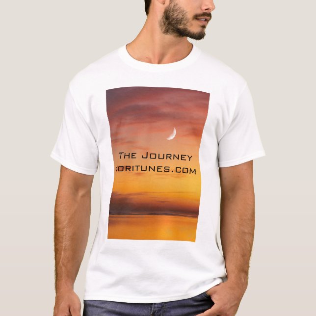 White KoriTunes T-shirt (Front)