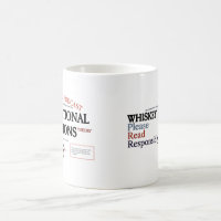 "White Label"/"Read Responsibly Drinking Vessels