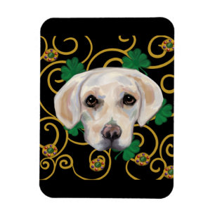 White Labrador Retriever Magnet
