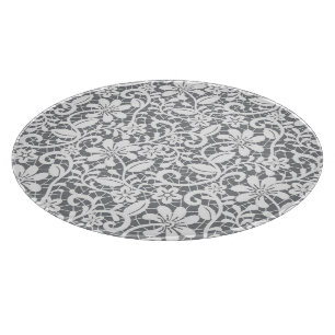 White Lace 1 Cutting Board
