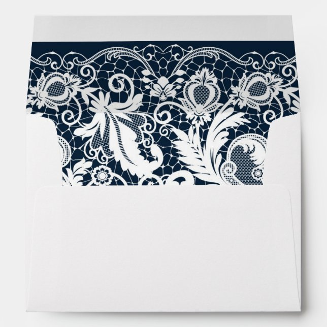White lace 2 envelopes (Back (Bottom))