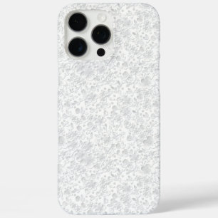White lace iPhone 16 pro max case