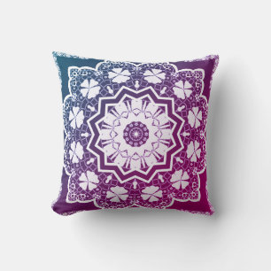 White lace cushion