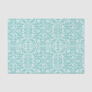 White Lace Damask Brocade Gift or Decoupage Tissue Paper