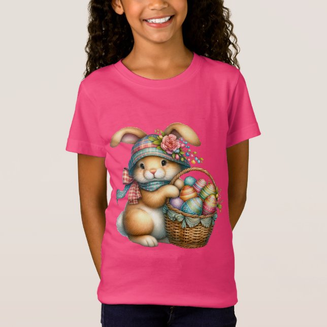 White lace easter T-Shirt (Front)