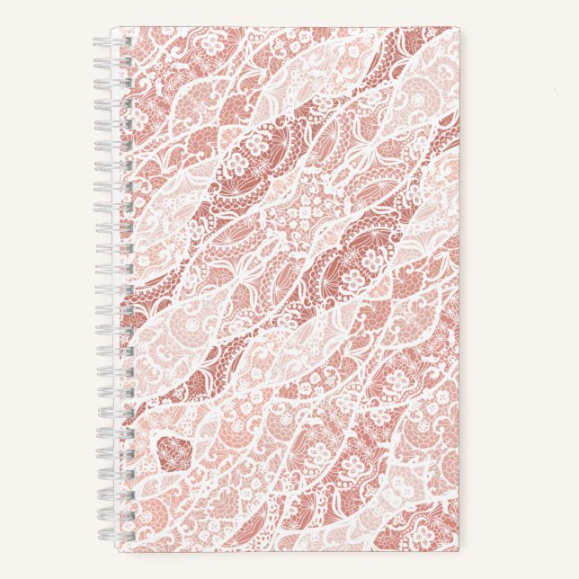 White Lace Notebook (Front)