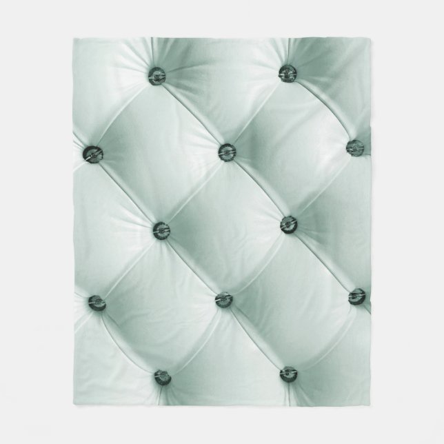 White Leather Texture in Luxury Interiorabstract,b Fleece Blanket (Front)