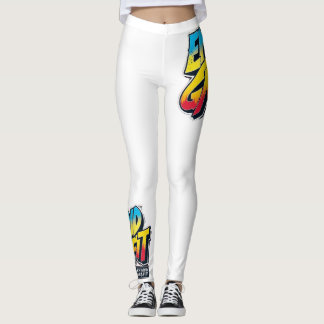 White Legging ENNOID GRAPFITT pants