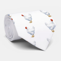 White Leghorn Chicken Cute Hen